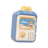 Maxbell Electronic ATM Savings Machine Electronic Money Saving Box for Children Kids Blue