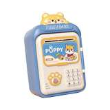 Maxbell Electronic ATM Savings Machine Electronic Money Saving Box for Children Kids Blue