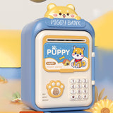 Maxbell Electronic ATM Savings Machine Electronic Money Saving Box for Children Kids Blue