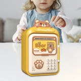 Maxbell Electronic ATM Savings Machine Electronic Money Saving Box for Children Kids Yellow