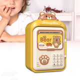Maxbell Electronic ATM Savings Machine Electronic Money Saving Box for Children Kids Yellow