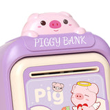 Maxbell Electronic ATM Savings Machine Electronic Money Saving Box for Children Kids Violet
