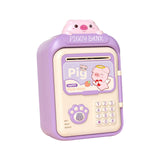 Maxbell Electronic ATM Savings Machine Electronic Money Saving Box for Children Kids Violet