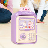 Maxbell Electronic ATM Savings Machine Electronic Money Saving Box for Children Kids Violet