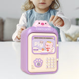 Maxbell Electronic ATM Savings Machine Electronic Money Saving Box for Children Kids Violet