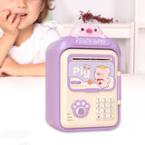 Maxbell Electronic ATM Savings Machine Electronic Money Saving Box for Children Kids Violet