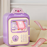 Maxbell Electronic ATM Savings Machine Electronic Money Saving Box for Children Kids Violet