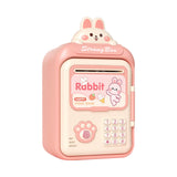 Maxbell Electronic ATM Savings Machine Electronic Money Saving Box for Children Kids Pink