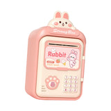 Maxbell Electronic ATM Savings Machine Electronic Money Saving Box for Children Kids Pink