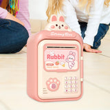 Maxbell Electronic ATM Savings Machine Electronic Money Saving Box for Children Kids Pink