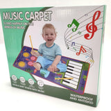 Maxbell Piano Drum Mat Multifunctional Improve Hand Eye Coordination Skills Baby Toy frag pattern