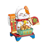 Maxbell Fortune Cats Building Blocks New Year Ornaments for Age 6 7 8 Girls Boys