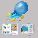 Maxbell DIY Balloon Car Racer Teaching Aid Scientific for Teachers Girlfriend Female
