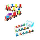 Maxbell Magnetic Number Train Set Educational Toys for Kids 1 2 3 Year Olds Toddlers 11Pcs