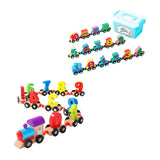 Maxbell Magnetic Number Train Set Educational Toys for Kids 1 2 3 Year Olds Toddlers 11Pcs