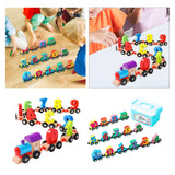Maxbell Magnetic Number Train Set Educational Toys for Kids 1 2 3 Year Olds Toddlers 11Pcs