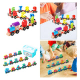 Maxbell Magnetic Number Train Set Educational Toys for Kids 1 2 3 Year Olds Toddlers 11Pcs