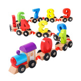 Maxbell Magnetic Number Train Set Educational Toys for Kids 1 2 3 Year Olds Toddlers 11Pcs
