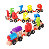 Maxbell Magnetic Number Train Set Educational Toys for Kids 1 2 3 Year Olds Toddlers 11Pcs