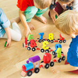 Maxbell Magnetic Number Train Set Educational Toys for Kids 1 2 3 Year Olds Toddlers 11Pcs