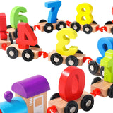 Maxbell Magnetic Number Train Set Educational Toys for Kids 1 2 3 Year Olds Toddlers 11Pcs