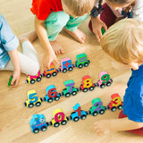 Maxbell Magnetic Number Train Set Educational Toys for Kids 1 2 3 Year Olds Toddlers 15Pcs