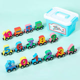 Maxbell Magnetic Number Train Set Educational Toys for Kids 1 2 3 Year Olds Toddlers 15Pcs