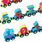 Maxbell Magnetic Number Train Set Educational Toys for Kids 1 2 3 Year Olds Toddlers 15Pcs