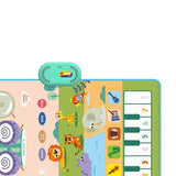 Maxbell Baby Musical Piano Mat Piano Mat & Drum Mat with 6 Instrument Sound for Kids Green