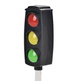 Maxbell Mini Traffic Light Traffic Lamps Pretend Toy for Boy and Girls Students Kids black