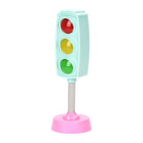 Maxbell Mini Traffic Light Traffic Lamps Pretend Toy for Boy and Girls Students Kids green