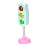 Maxbell Mini Traffic Light Traffic Lamps Pretend Toy for Boy and Girls Students Kids green