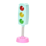Maxbell Mini Traffic Light Traffic Lamps Pretend Toy for Boy and Girls Students Kids green