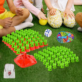 Maxbell Frog Balance Counting Toy Frog Puzzle Boards Game for Game Activity Halloween