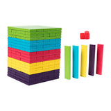 Maxbell 100Pcs Wooden Blocks Stacking Game Board Games for New Year Festival Parties
