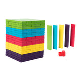 Maxbell 100Pcs Wooden Blocks Stacking Game Board Games for New Year Festival Parties