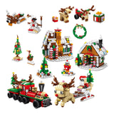 Maxbell Mini Building Set with LED Light 2023 for New Year Present Party Favors Kids