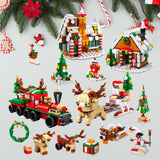 Maxbell Mini Building Set with LED Light 2023 for New Year Present Party Favors Kids