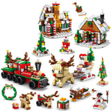 Maxbell Mini Building Set with LED Light 2023 for New Year Present Party Favors Kids