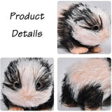 Maxbell Mini Silicone Baby Doll Panda for Home Decoration Boy Girls Photography Prop