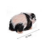 Maxbell Mini Silicone Baby Doll Panda for Home Decoration Boy Girls Photography Prop