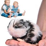 Maxbell Mini Silicone Baby Doll Panda for Home Decoration Boy Girls Photography Prop