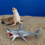 Maxbell Mini Sea Animal Figures Toy Small Kids Toys for Party Favors Holiday Present Sea Lion