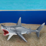 Maxbell Mini Sea Animal Figures Toy Small Kids Toys for Party Favors Holiday Present Gray