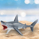 Maxbell Mini Sea Animal Figures Toy Small Kids Toys for Party Favors Holiday Present Gray