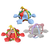 Maxbell Baby Chew Toy Baby Busy Ball for Tactile Training Coordination Concentration blue