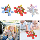 Maxbell Baby Chew Toy Baby Busy Ball for Tactile Training Coordination Concentration blue