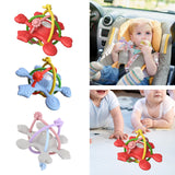 Maxbell Baby Chew Toy Baby Busy Ball for Tactile Training Coordination Concentration blue