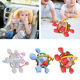 Maxbell Baby Chew Toy Baby Busy Ball for Tactile Training Coordination Concentration blue