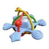 Maxbell Baby Chew Toy Baby Busy Ball for Tactile Training Coordination Concentration blue